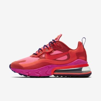 Nike Air Max 270 React - Női Utcai Cipő - Piros/Rózsaszín/Piros/Világos Piros